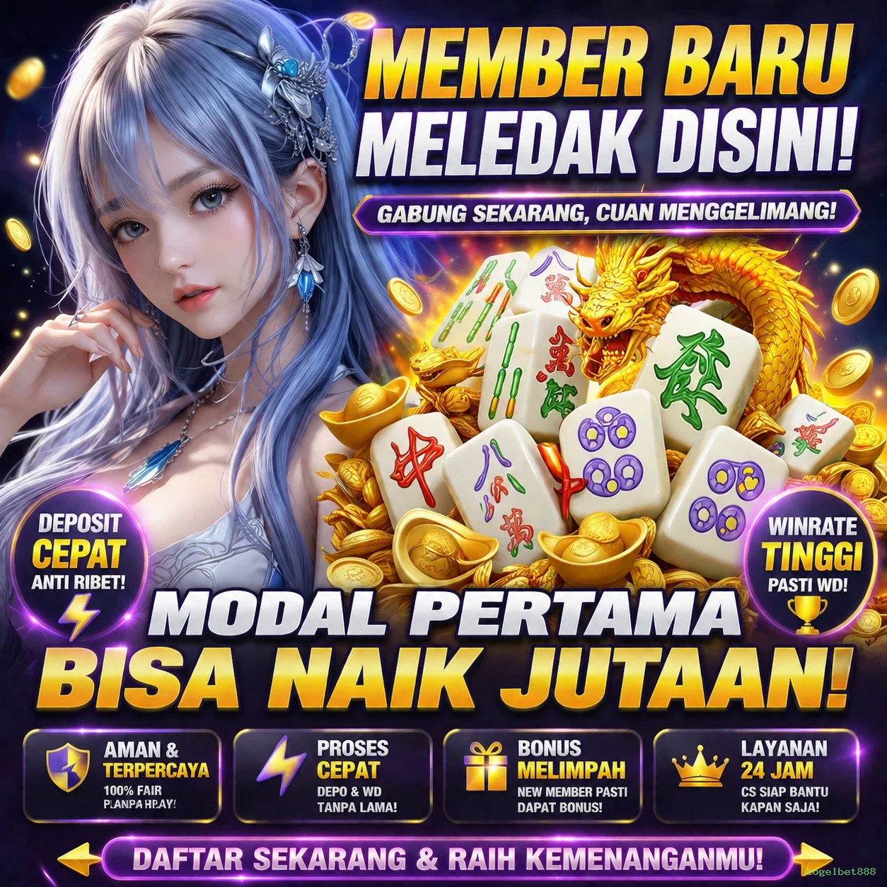 Ikon aplikasi togelbet888 resmi